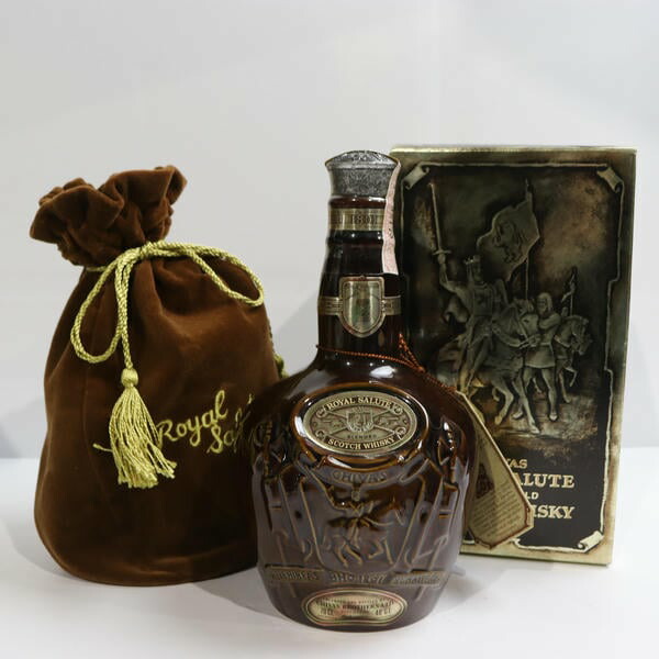 楽天市場】【未開栓】ROYAL SALUTE ロイヤルサルート21年 陶器ボトル