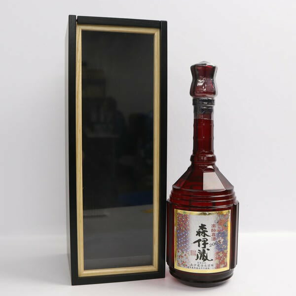 森伊蔵　楽酔喜酒　1997年　木箱付き　未開栓 森伊蔵 楽酔喜酒 長期熟成1997年 600ml 桐箱付 | お酒買取エイブイ