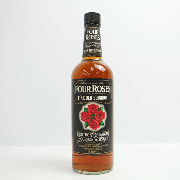 楽天市場】□旧ラベル□ フォアローゼス ブラック 750ml 43度 Four