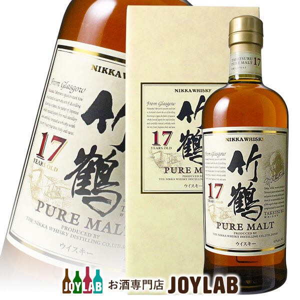 楽天市場】ニッカ 竹鶴17年ピュアモルト【EU限定】43度