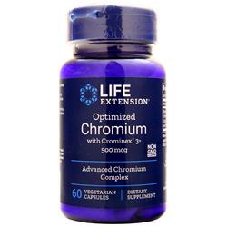 LIFE EXTENSION社　オプティマイズド クロム クロミネックス3+ (500mcg) 60ベジカプセル画像