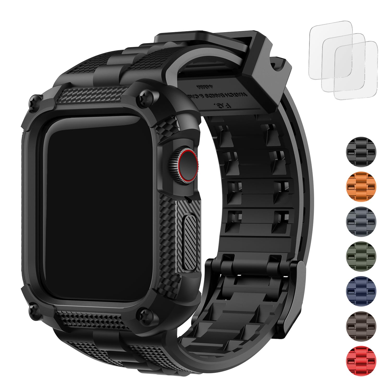 Apple Watch ダンス楽隊 iWatch 続きもの 9/8/7/6/5/4/3/2/1/SE2/SE/Ultra2/1相応うします アップル携帯時計 ダンス楽隊 原則として型 バンパー容れもの付き添い人 とり備える飾り気の無い 耐久性 ぼうぜん自失吸い入れる 工事 運動競技 アウトドア専用 TPU/パソコン原料品