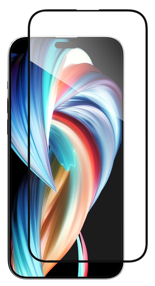 【SwitchEasy】 iPhone 16 Plus 対応 ガラスフィルム 9H 強化ガラス 気泡防止 フィルム ラウンドエッジ 加工 指紋防止 保護フィルム [ iPhone16Plus アイフォン 16 プラス 対応 ] Glass 9H トランスパレント