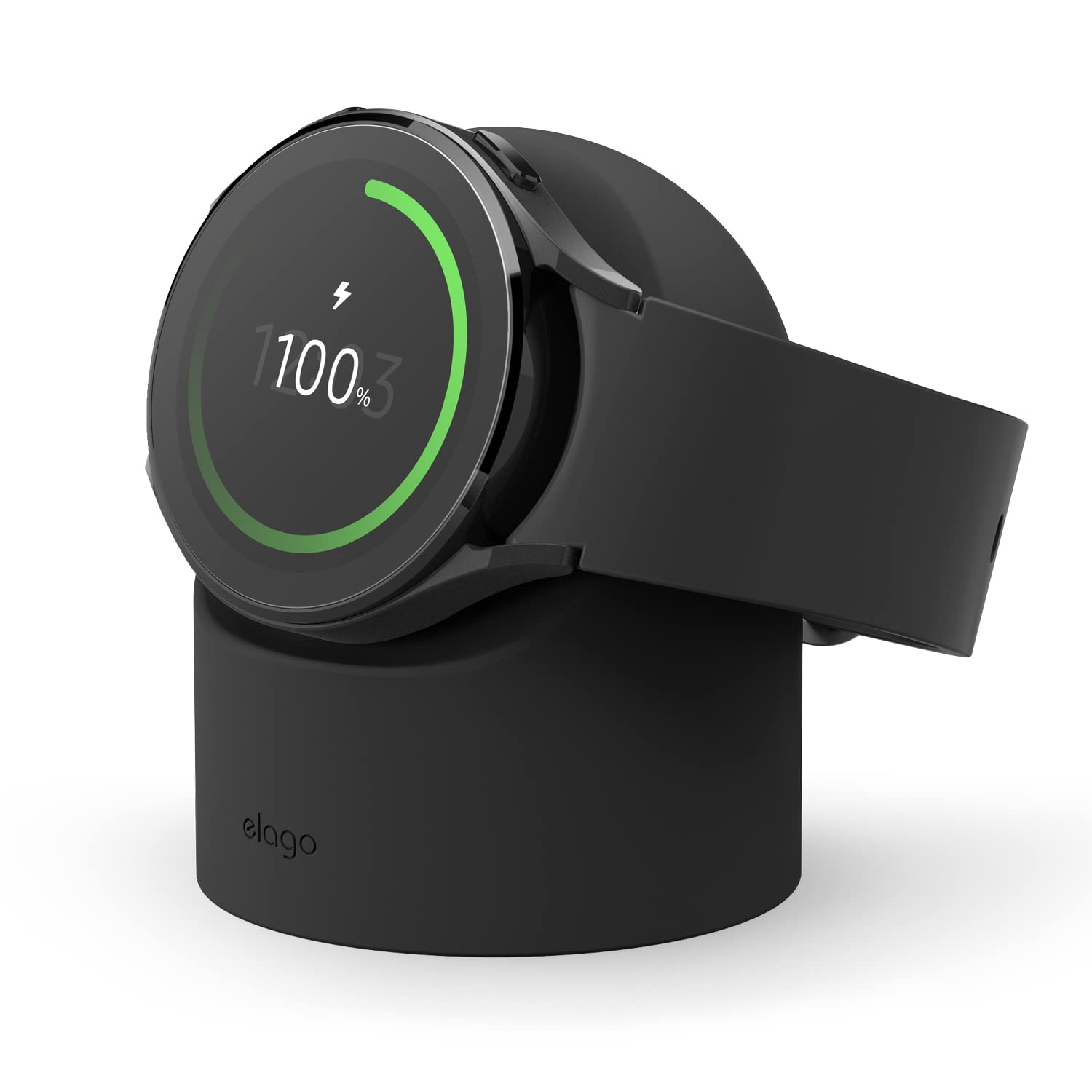 【elago】 Galaxy Watch 充電器 対応 スタンド シリコン おやすみモード対応 ギャラクシーウォッチ アクセサリー シンプル おやすみモード 対応 シリコンスタンド [ Galaxy Watch 7 & FE GalaxyWatch5 & 6 & 6