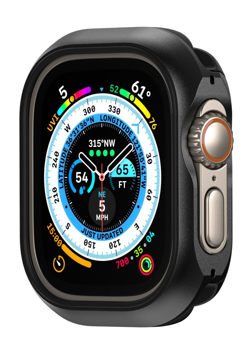 【MagEasy】 Apple Watch Ultra2 Ultra 対応 ケース 耐衝撃 米軍 MIL規格 準拠 アルミ &times; TPU 保護ケース 保護 カバー [ AppleWatch Ultra 49mm アップルウォッチ ウルトラ2 ウルトラ 対応 ] Odyssey (matte) ミッドナ｜T.M.Bストア