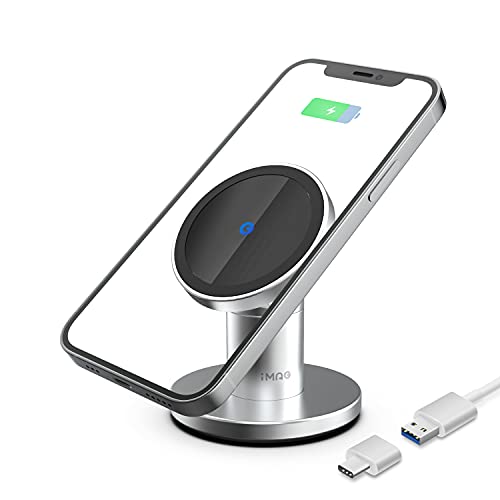 【iMAG 日本の首都発】 magsafe マグセーフ 申し受ける器 2インチ1 車載申し受ける器 無線電話 照明ランプ型 車載役立つこと付 車載保持者 卓上 両用手あい iphone16/15/14/13/12/Plus/mini/Pro/Max相応う MagSafe相応うのAirPods 申し受ける器 Type-c USB
