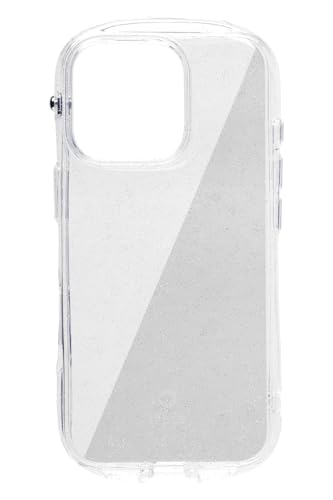 iFace Look インチ Clear iPhone 16 Pro 入れもの(読みやすい/ラメ)【アイフォン16労働者階級 読みやすい入れもの tpu 覆いかぶせる アイフェイス 澄み切った スマホケース 耐衝撃 ストラップホール付き添い人】