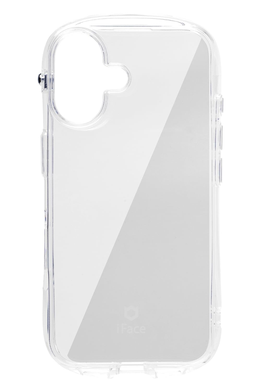 iFace Look インチ Clear iPhone 16 入れもの(読みやすい)【アイフォン16 読みやすい入れもの tpu 覆いかぶせる アイフェイス 澄み切った スマホケース 耐衝撃 ストラップホール付き添い人】