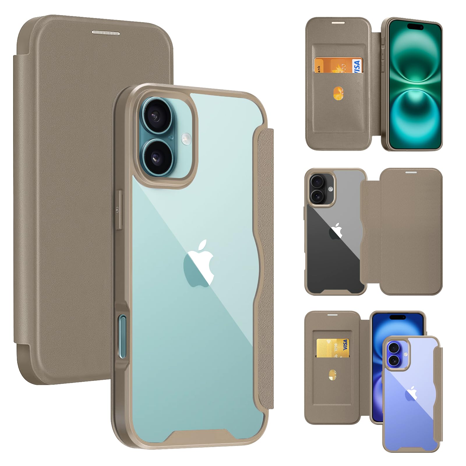 楽天市場】iPhone 1 Pro/iPhone 1 兼用 ケース 6.1 手帳型 背面 クリア