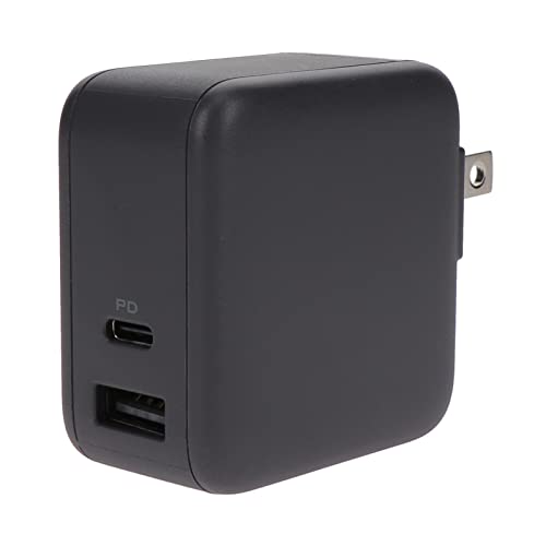 MOTTERU (モッテル) PD65W対応 PPS規格対応 USB-C×1ポート USB-A×1ポート 軽量 小型 合計最大63W AC充電器 iPhone16 スモーキーブラック MOT-ACPD65WU1-BK PD対応ノートパソコン MacBook iPhone iPad Apple Watch各種Andro 10,214円
