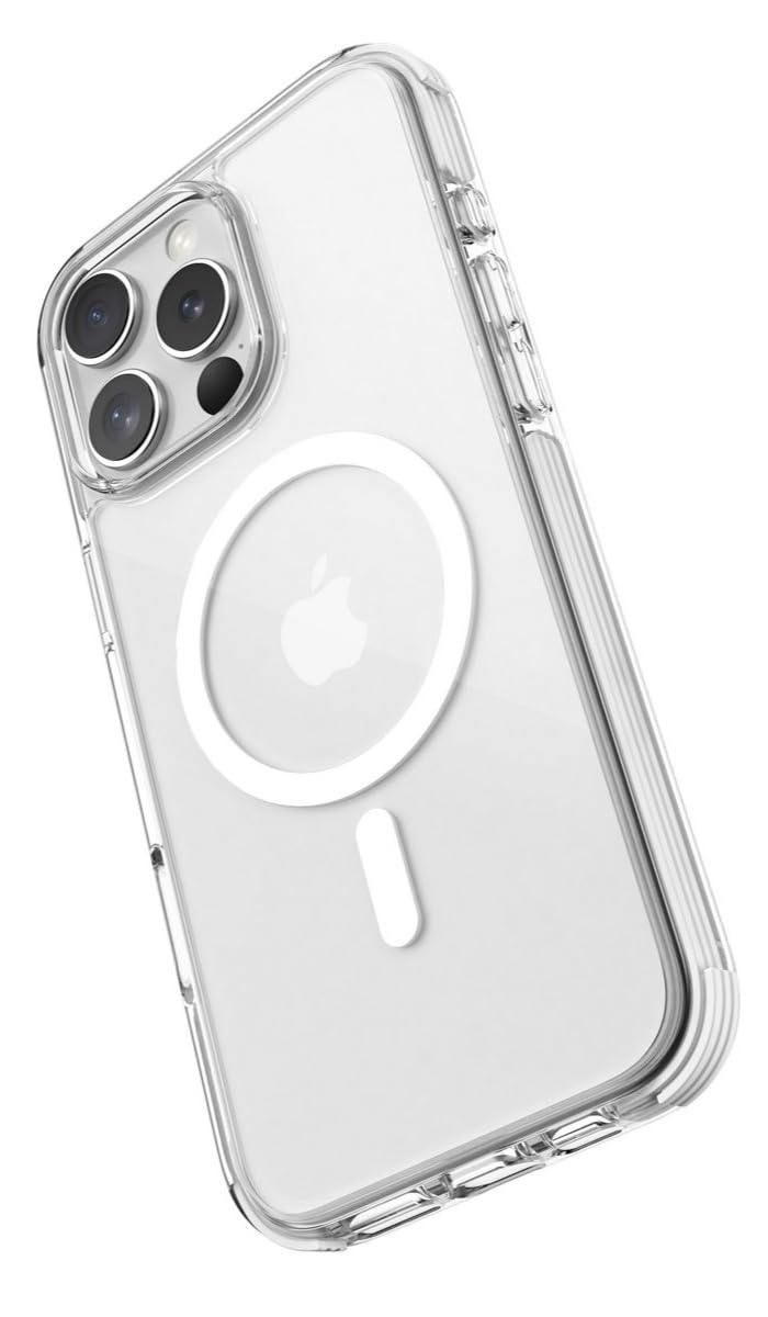【RAPTIC】 iPhone 16 Pro 相応う 入れもの MagSafe 相応う 耐衝撃 読みやすい 覆いかぶせる うしろ側 捉え所の無い 澄み切った マグセーフ スマホケース [ iPhone16Pro アイフォン 16 労働者階級 相応う 持っていく入れもの ] iPhone 16Pro Case Clear MagSafe ホワイ