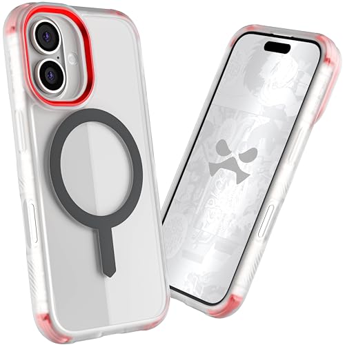 ゴーステック コバート for iPhone 16 せつ然たる 耐衝撃 手ごわい MagSafe 耐傷 色変わり押しとどめる GHOCAS3950