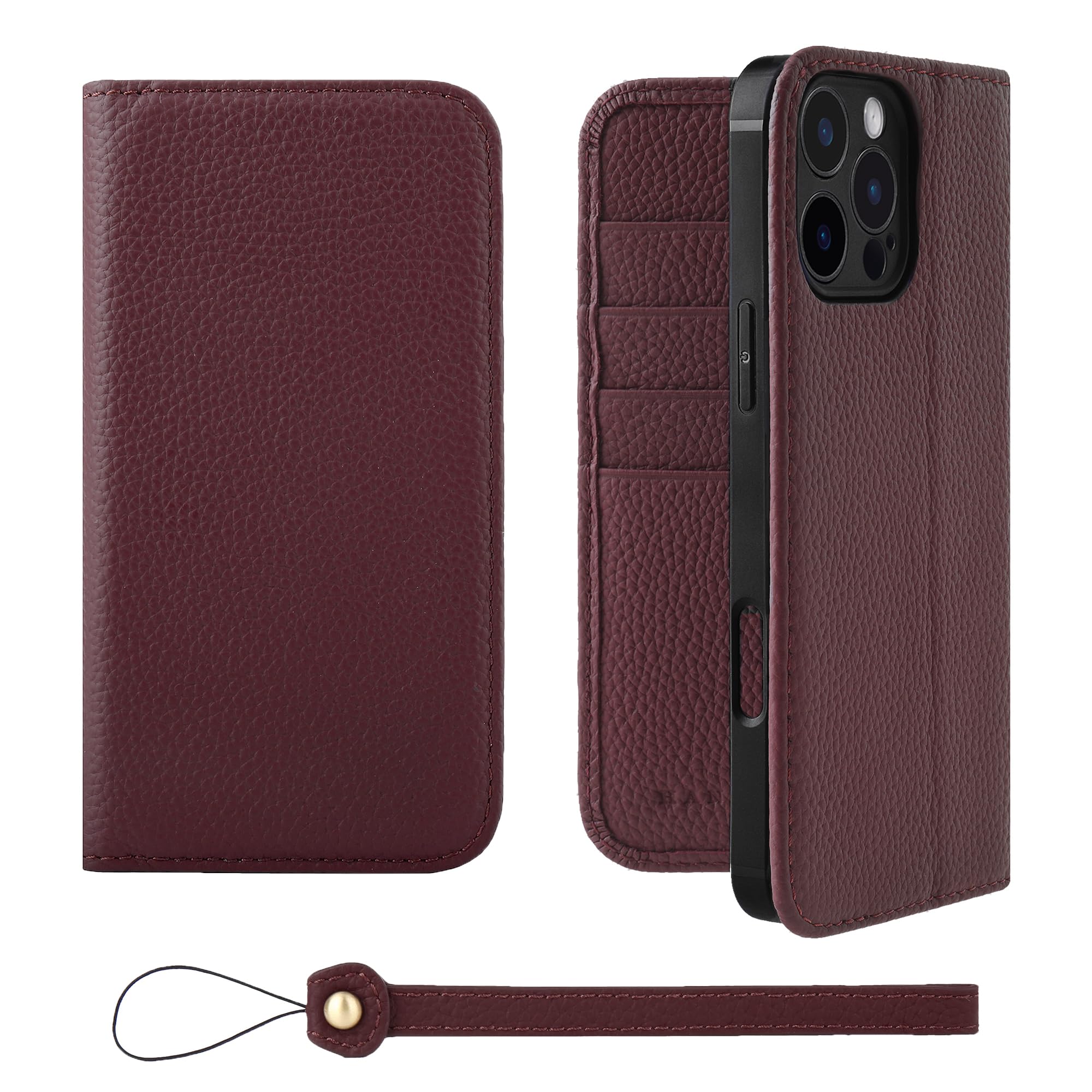 楽天市場】HANATORA iPhone16Pro ケース 手帳型 本革 スマホケース