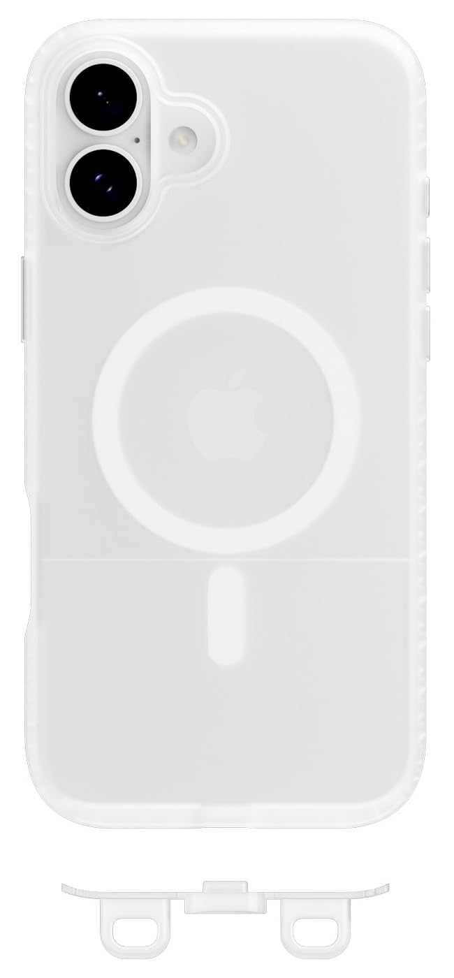 【MagEasy】 iPhone 16 Plus 対応 ケース MagSafe 対応 ショルダー 用 ストラップホール 付き 薄型 軽量 スマホケース マグセーフ 耐衝撃 スリム スマホカバー [ iPhone16Plus アイフォン 16 プラス 対応 ] V