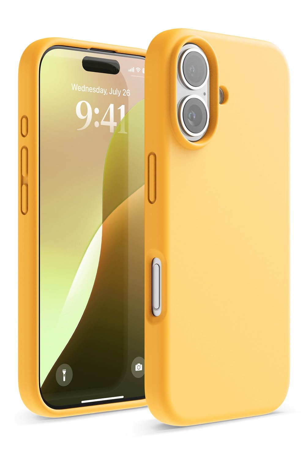 【elago】 iPhone 16 対応 ケース シリコン 耐衝撃 スマホケース 指紋 防止 サラサラ シリコンケース [ iPhone16 アイフォン 16 対応 携帯ケース ] iPhone 16 Case SILICONE CASE サンシャイン｜T.M.Bストア 7,308円