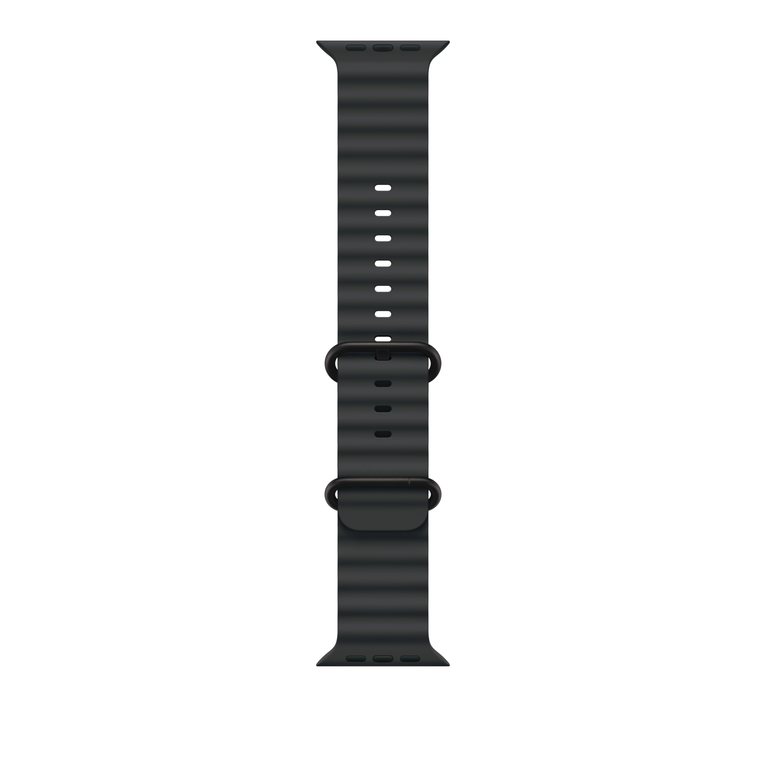Apple Watch Band - 49粍入れもの用ブラックオーシャンバンド - 黒いことチタニウムの完成