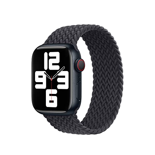 互換性のある apple watch ダンス楽隊 ブレイデッドソロループ パステル色のケイ素樹脂糸混紡リサイクルヤーン原料品 ステンレス鋼うち切り具 編組ダンス楽隊 apple watch ultra/8/7/6/5/4/3/2/1/SE相応う 通気性 38粍/40粍/41粍 42粍