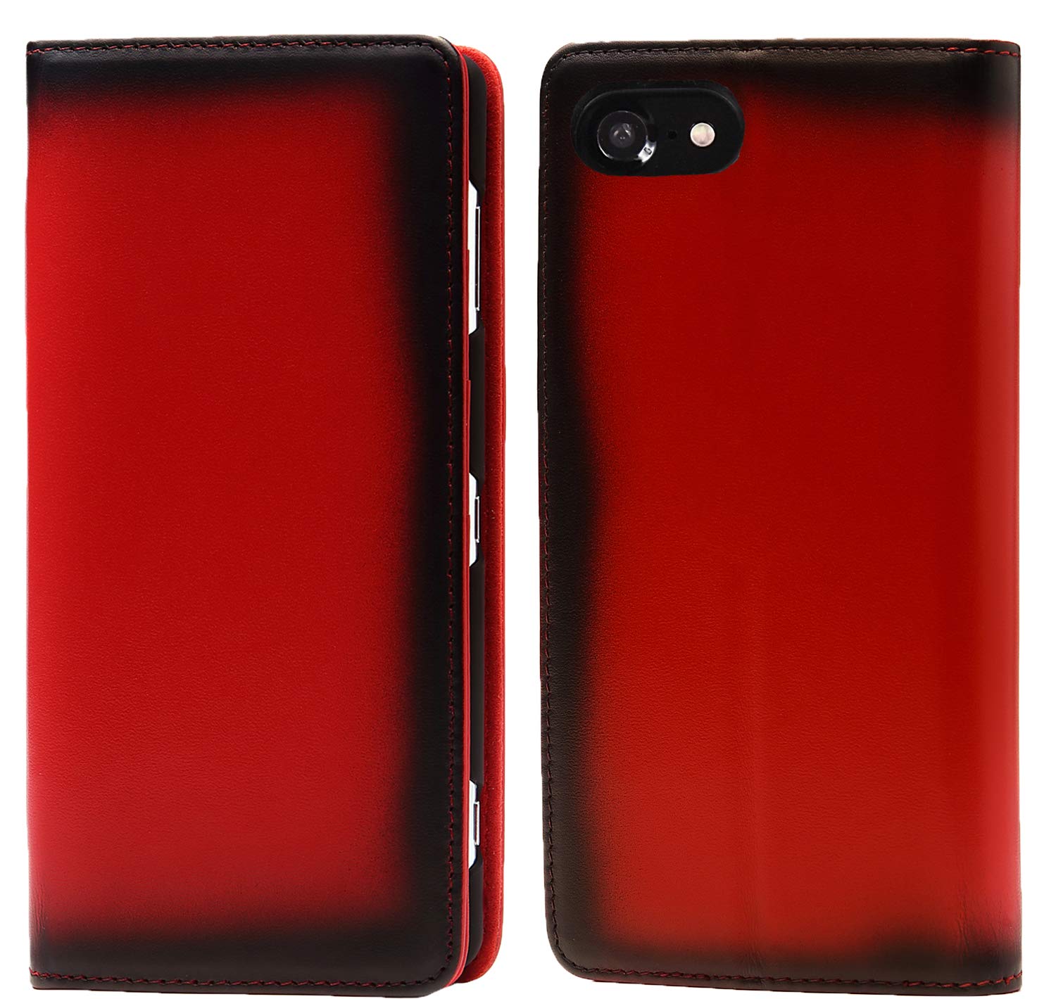 Esperanza 最高級 本革 iPhone SE [第2世代 / 第3世代] iPhone8 iPhone7 スマホ ケース ローマ帝国から伝わる伝統技法 スフマート製法 【 硬度 9H 強化 ガラスフィルム セット 】 アイフォン７ アイフォン