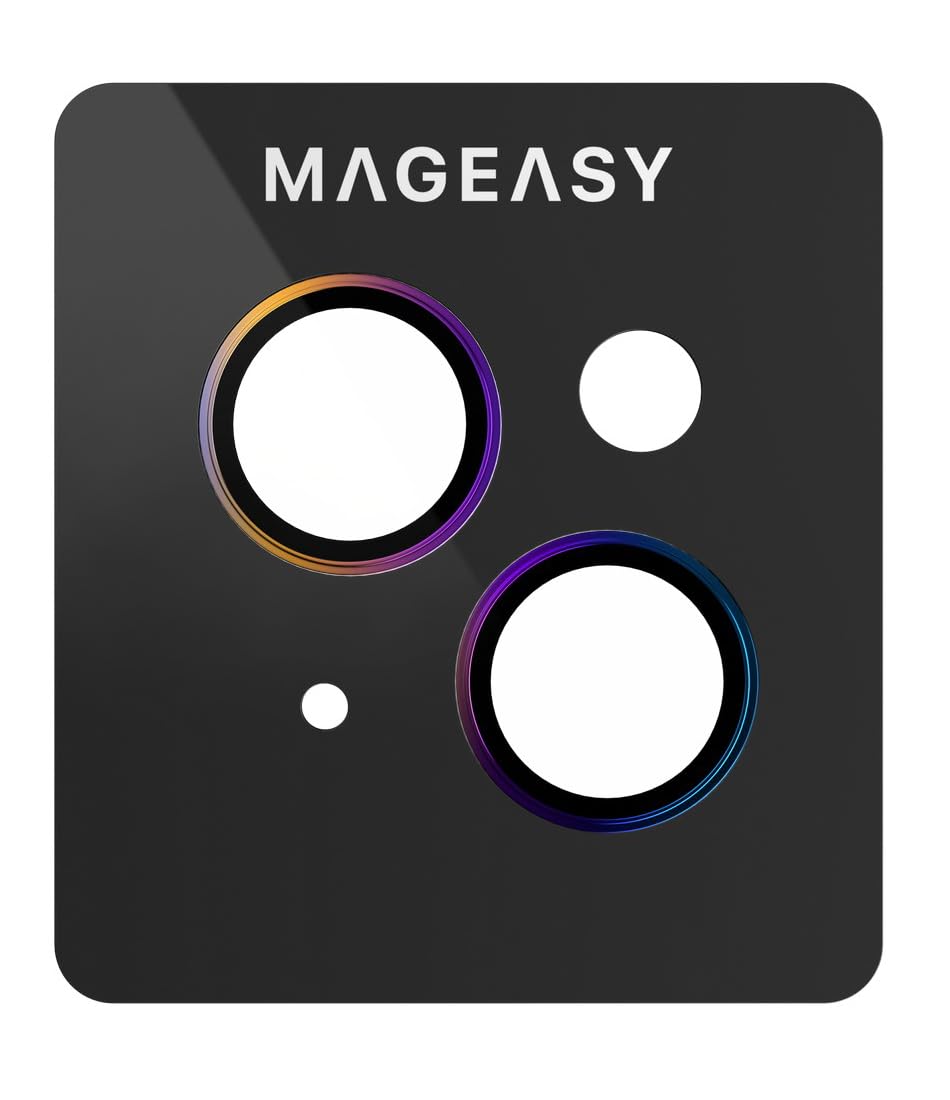 【MagEasy】 iPhone15 / iPhone15Plus 相応う 写真機防御すること写真フィルム 指紋 傷 押しとどめる 写真機防御すること覆いかぶせる サファイヤクリスタル 原料品 [ iPhone 15 / iPhone15 Plus (アイフォン15 / アイフォン15 足し加える) 相応う ] iPhone15カメ