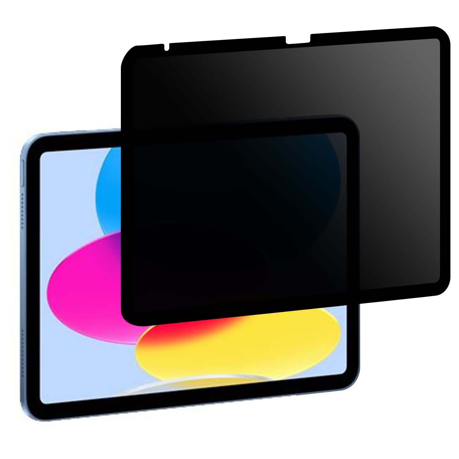 iPad (第10時人) 2022 10.9in相応う 着脱式 のぞき見押しとどめる 水漉し 【ブルーライトカット】 無条件反射押しとどめる 保護すること 写真フィルム ねばり着く式 横道のりのぞき見押しとどめる