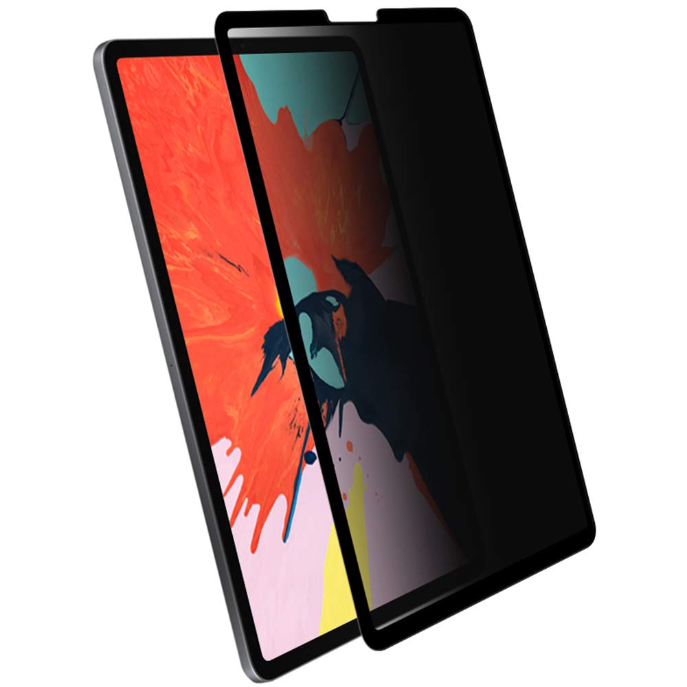 iPad pro 12.9 in 2018 / 2020ひな形 相応う 着脱式 非公開水漉し 【ブルーライトカット】 無条件反射押しとどめる ひな形受け答え液晶画面相応う 保護すること写真フィルム ねばり着く式 タッチスクリーン相応う 覗き見押しとどめる
