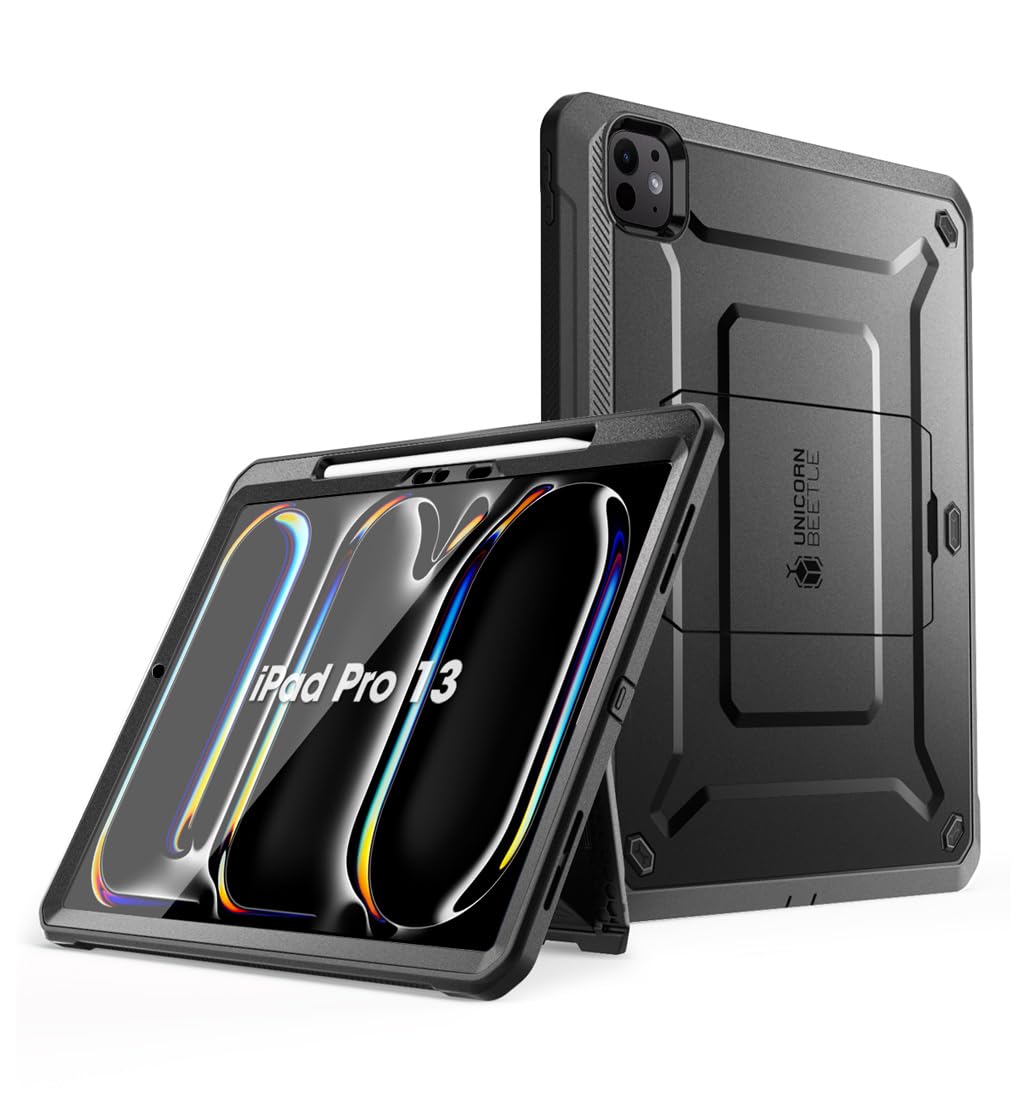 SUPCASE iPad Pro 13インチ 2024 第7世代 ケース 全面保護 Apple 鉛筆充電対応 Apple ペン収納 保護フィルム付き スタンド内蔵型 頑丈なキックスタンド保護ケース UBPro シリーズ｜T.M.Bストア