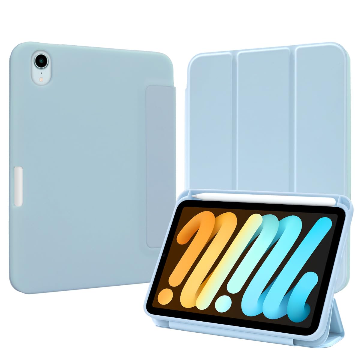 Hoesje voor iPad Mini 7 (2024, A17 Pro) / iPad Mini 6 (2021) 8