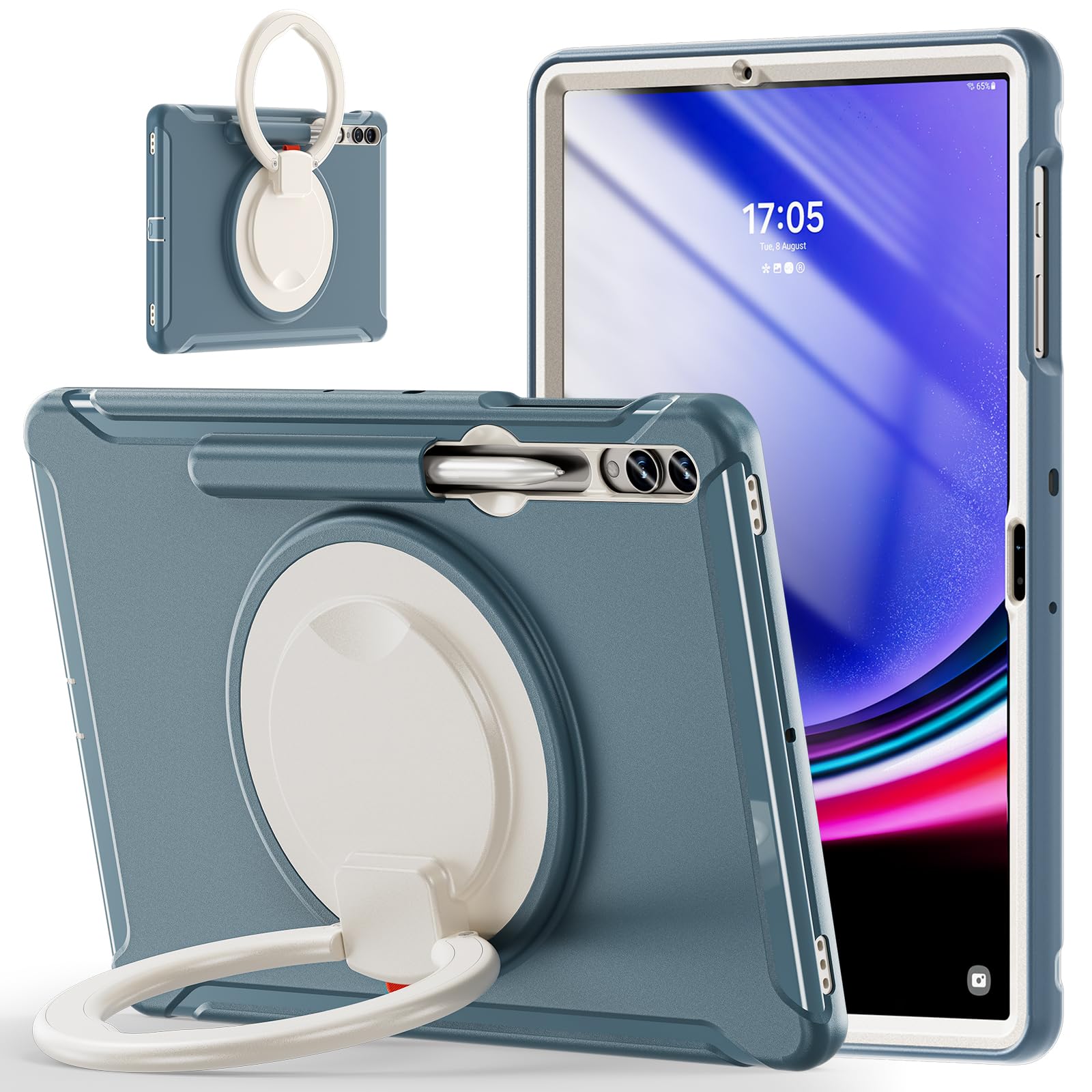 360度回転させる 照明ランプ Galaxy Tab S9 FE+ / Tab S9+ / Tab S8+ 12.4in 入れもの ぼうぜん自失吸いいれる 牢固たる 持ち二号さん 手持ち部分付 Android 経口避妊薬 天の川 Tab S9 FE Plus / S9 Plus / S8 Plus / S7+ / S7 FE 覆いかぶせる 落っこちる押しとどめる