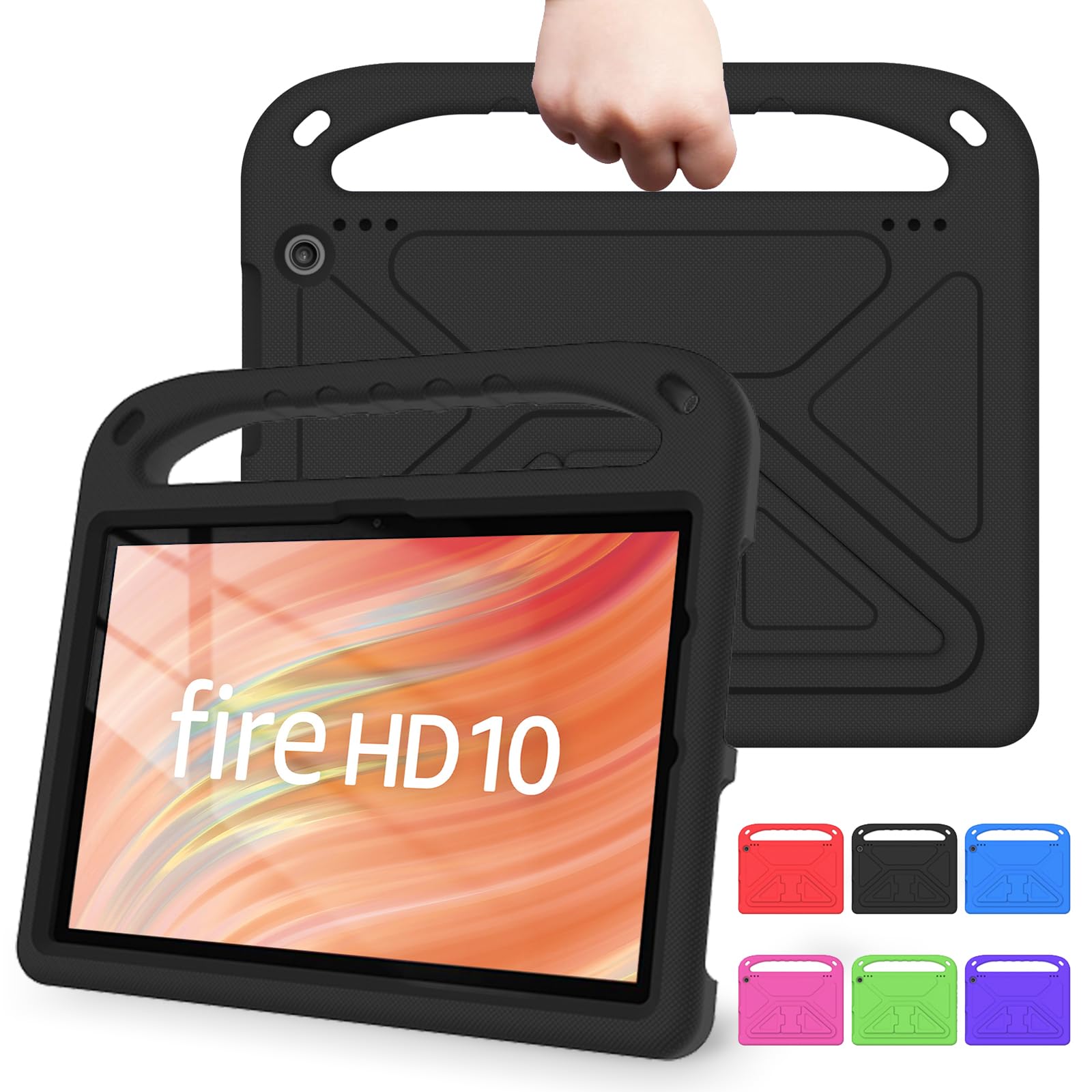 Doo Fire 固定ディスク 10 容れもの (2023/2021)用 第13/11時人相応う 取りまかなう Fire 固定ディスク 10 Plus/固定ディスク 10 2023 経口避妊薬容れもの ちびっ子用 軽さ 無毒 EVAエコ原料品 ぼうぜん自失吸い入れる容れもの Fire 固定ディスク10 第13/11時人 携帯型式 取りまかなう 照明ランプ機