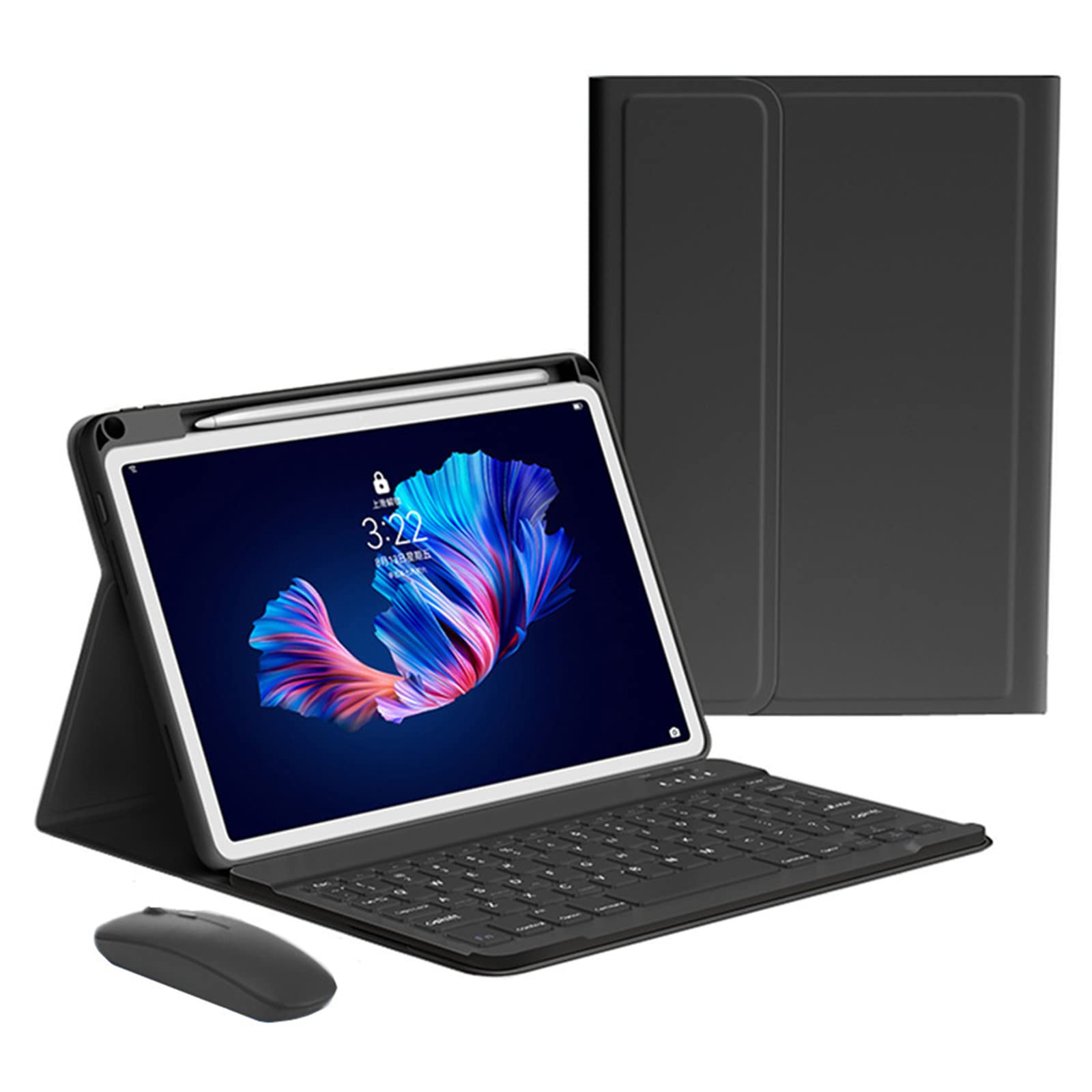 2024 iPad Pro 11 インチ M4 キーボードケース マウス付き Apple Pencil 充電収納可能 アイパッド 2024年 iPadPro11インチ キーボード カバー 分離式 カラーキーボード レディース 可愛い ビジネス,ブラッ 8,878円