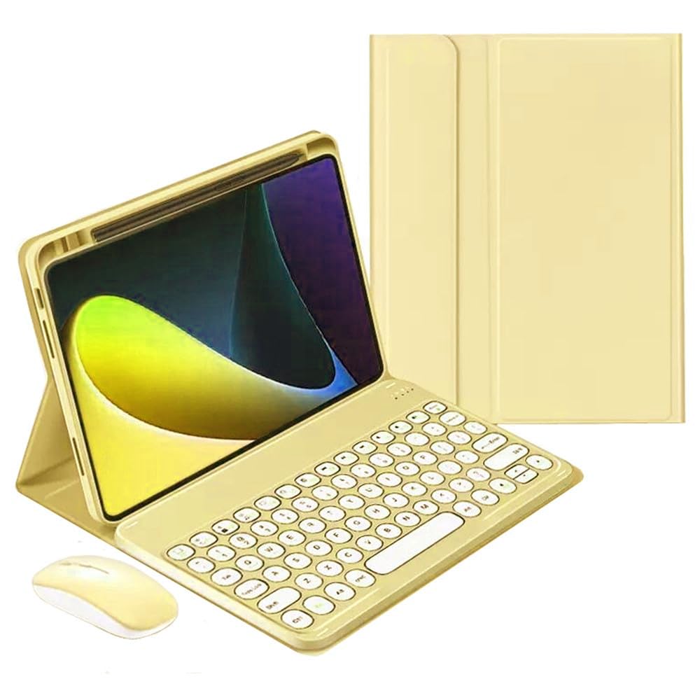 【楽天市場】2022 iPad 第10世代 10.9インチ キーボードケース マウス付き 可愛い 丸型キー マグネット 分離式 2022新型