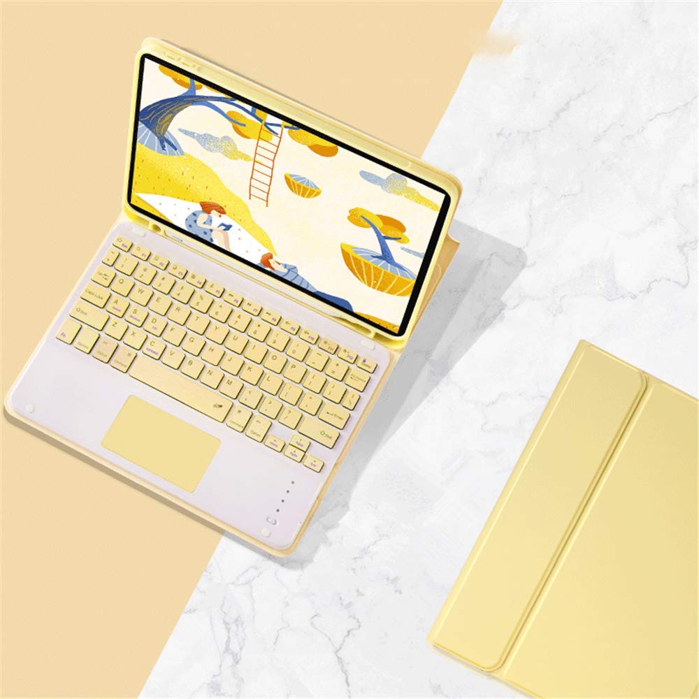 一般受け 2024 iPad Air M2 iPad Air 11in鍵盤入れもの タッチパッド申し受ける iPad Air4 2020/ Air5 2022 入れもの Bluetooth 鍵盤付き添い人 鉛筆保持者 着飾る 好いたらしい 軽さ 薄型 かっこ良い 万覚え帳型 脱着式 ( ケース・カバー-スマートフォン・携帯電話アクセサリー