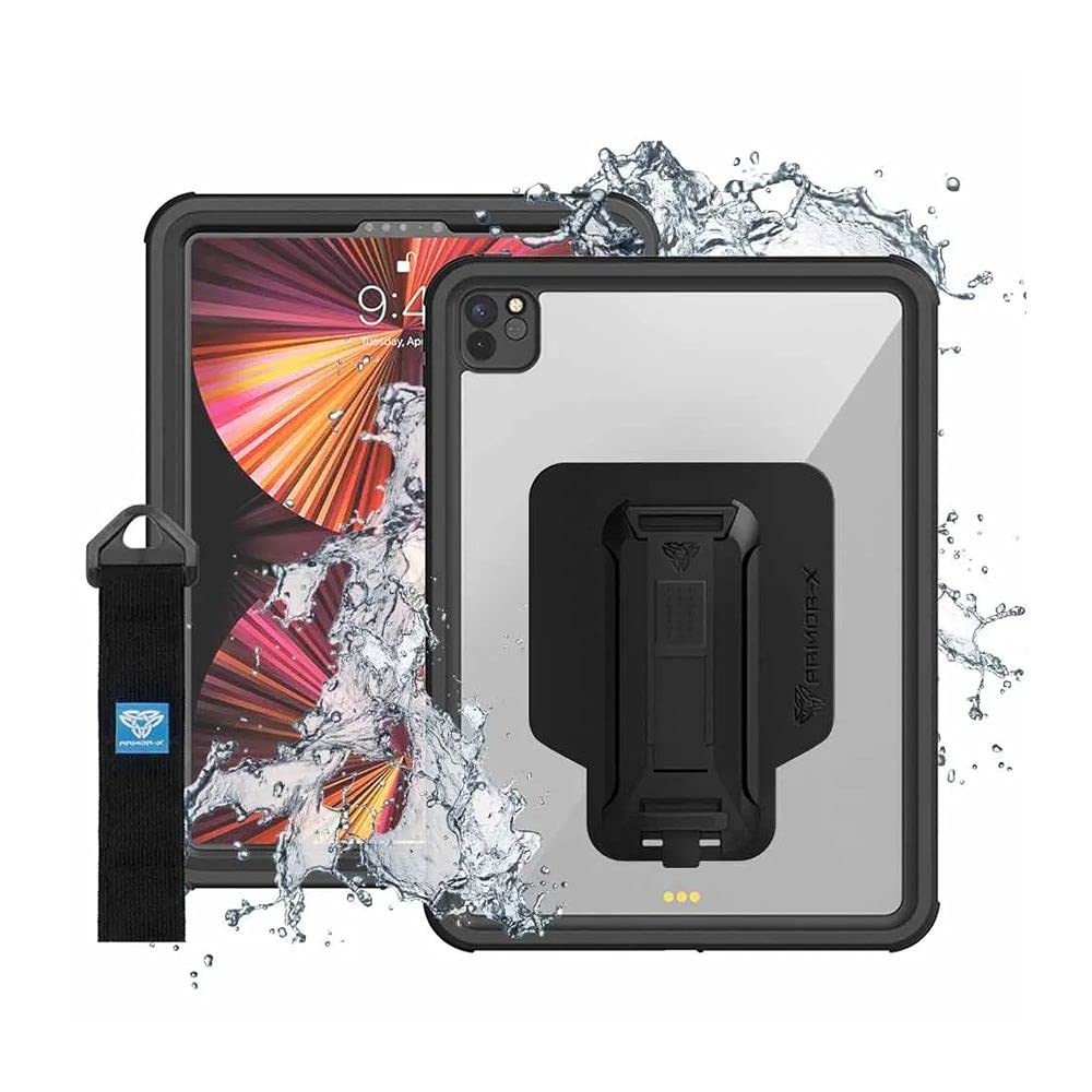 iPad Pro 11in (第2時人 / 第3時人) ARMOR-X IP68 Waterproof Case with Hand Strap