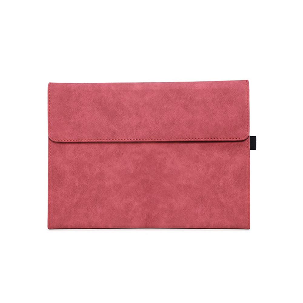 XIHAMA For Surface Proケース Surface Go 4/3 Surface Go 2（2020）10.5インチ / Surface Go1（2018）10インチ ペンホルダー付き タブレットカバー (Surface Go 4/3/2/1, 薄紅)