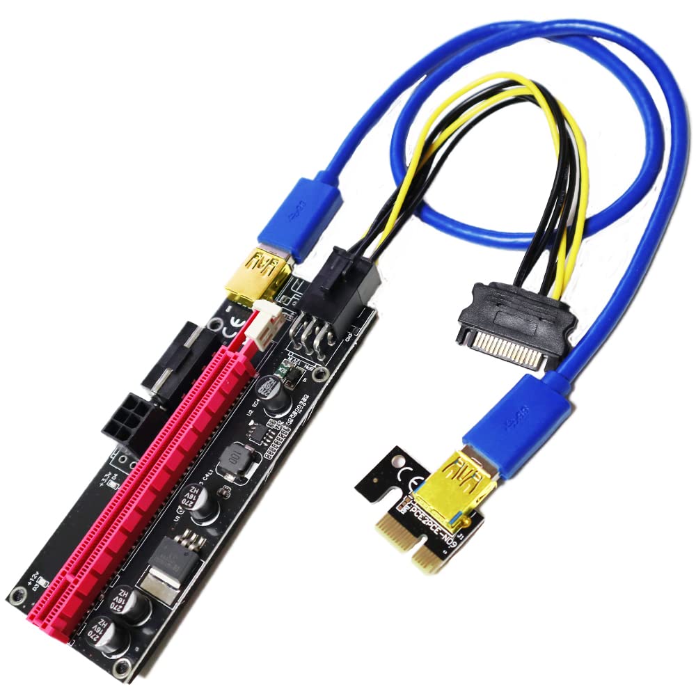 楽天市場】YFFSFDC ライザーカード Pcieライザー PCI-E VER 009S 1x