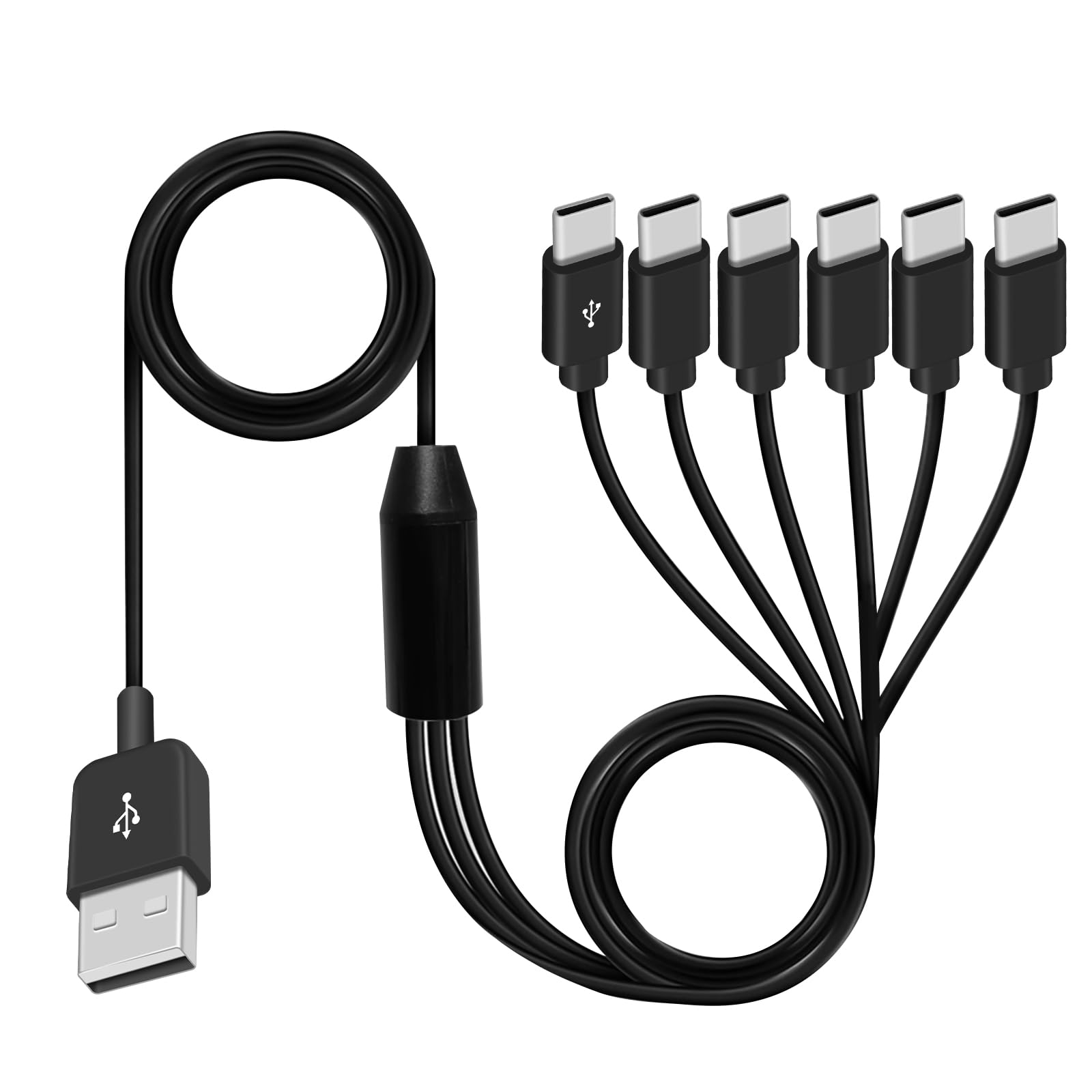 【楽天市場】Poyiccot USB Type C ケーブル、 USB C 分岐 6 In 1 USB Type C ケーブル 、3A 急速