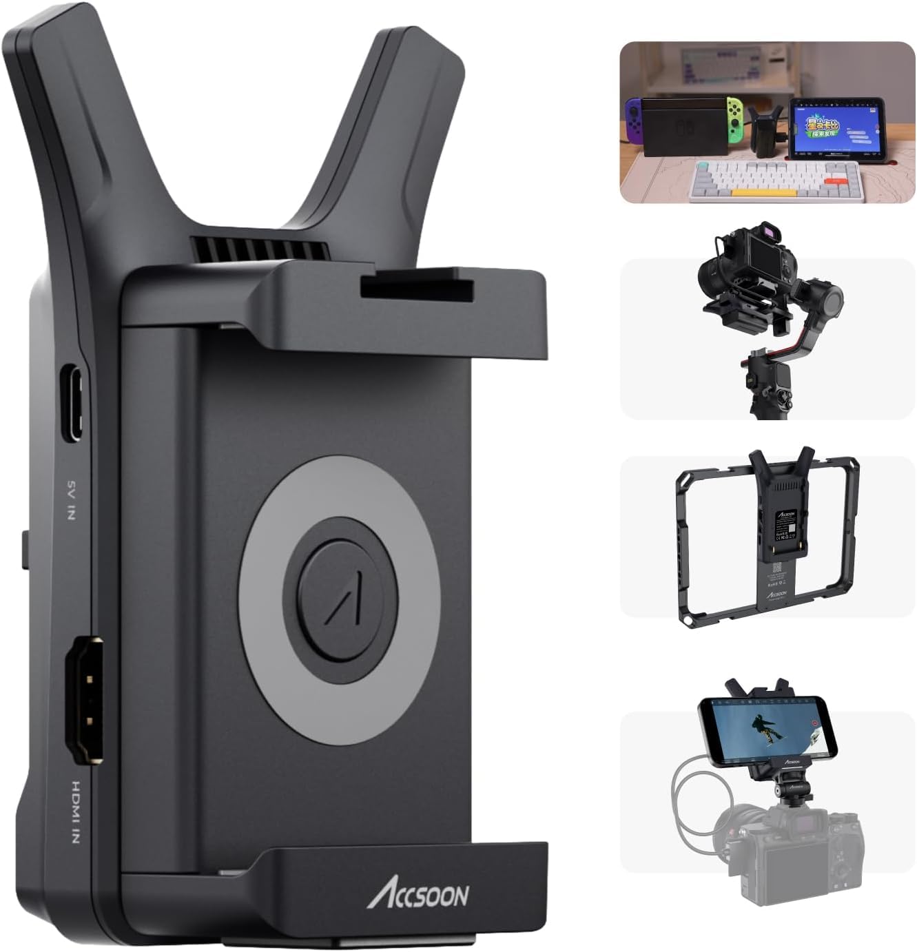 【Accsoon】 CineEye 5GHz ビデオ送信機 ① Amazon.com : Accsoon CineEye Video Transmitter, 5G Wireless