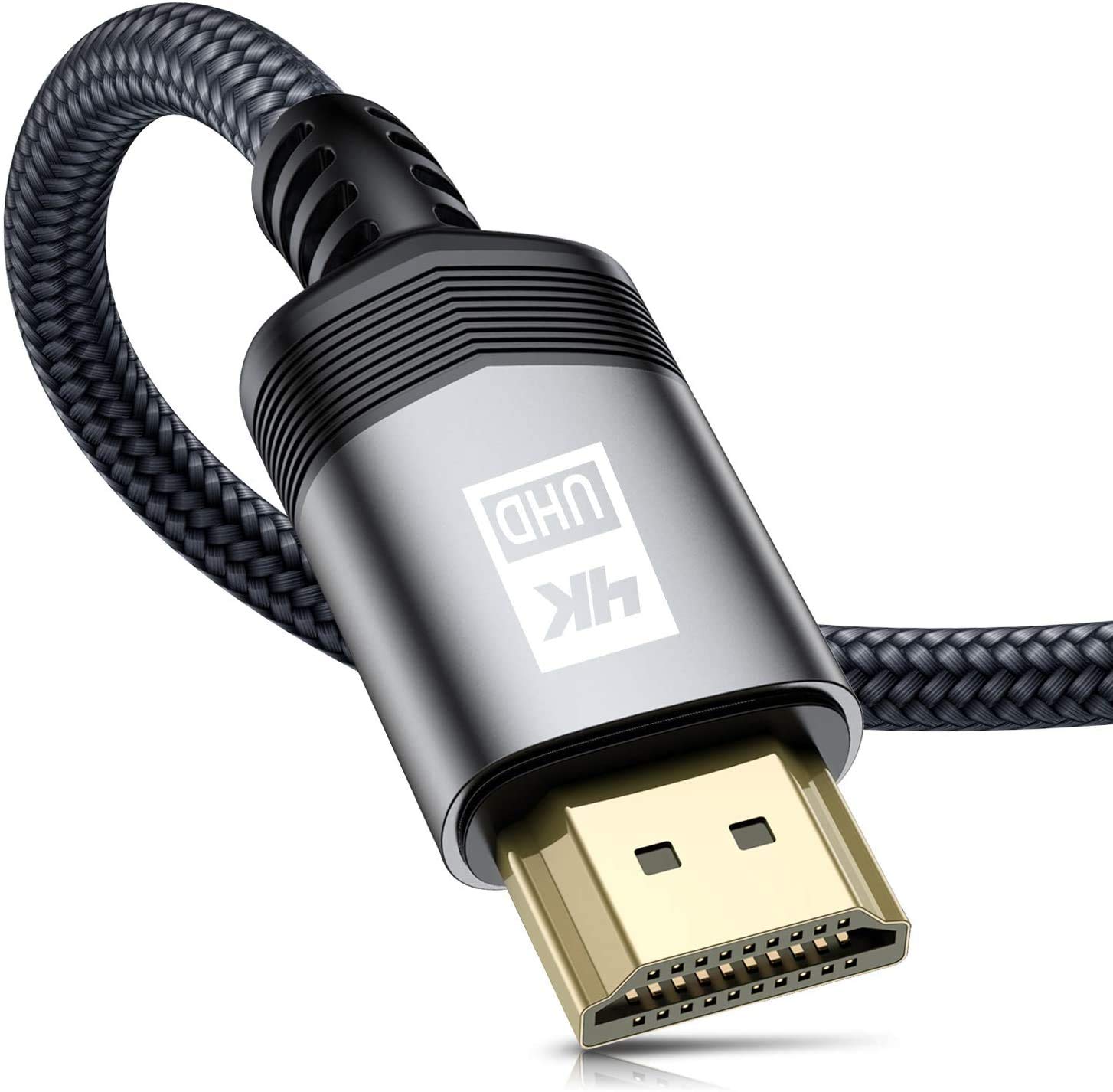 4K HDMI 有線テレビ 12meter HDMI 2.0標準尺度ハイスピード HDMI Cable 4K 60サイクル/2K 144サイクル/3840p/2160p UHD 3D HDR /18gbps弾丸道路イーサネットARC hdmi 有線テレビ - 相応う マイコンの画面をテレビ受像機に映す Apple TV,なおなお書き5/なおなお書き4/なおなお書き3, パソコン など当て嵌める