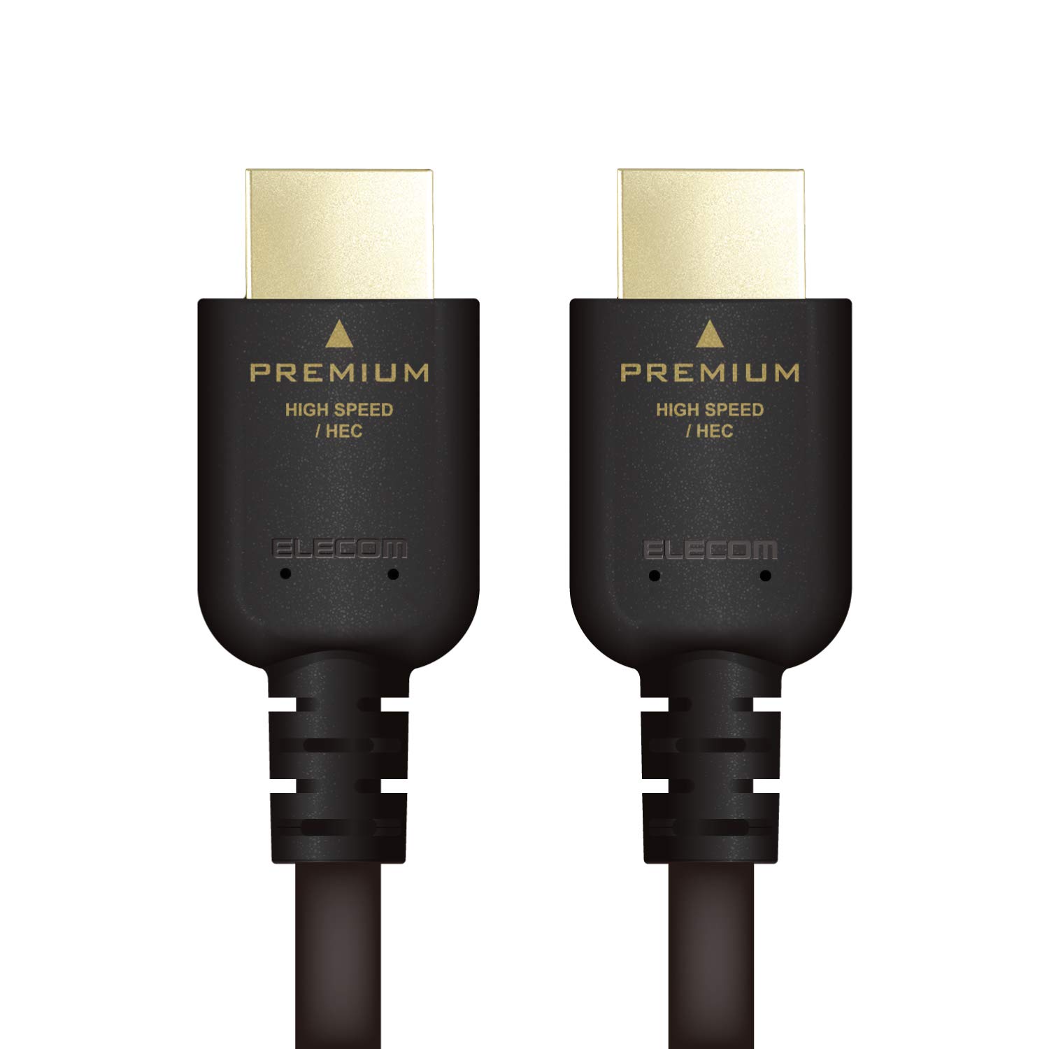 エレコム HDMI ケーブル 5m プレミアム 4K 2K (60P) UltraHD 3DフルHD 【PS4/Xbox360/Nintendo Switch対応】 ノイズ軽減 ブラック DH-HDPS14E50BK｜T.M.Bストア