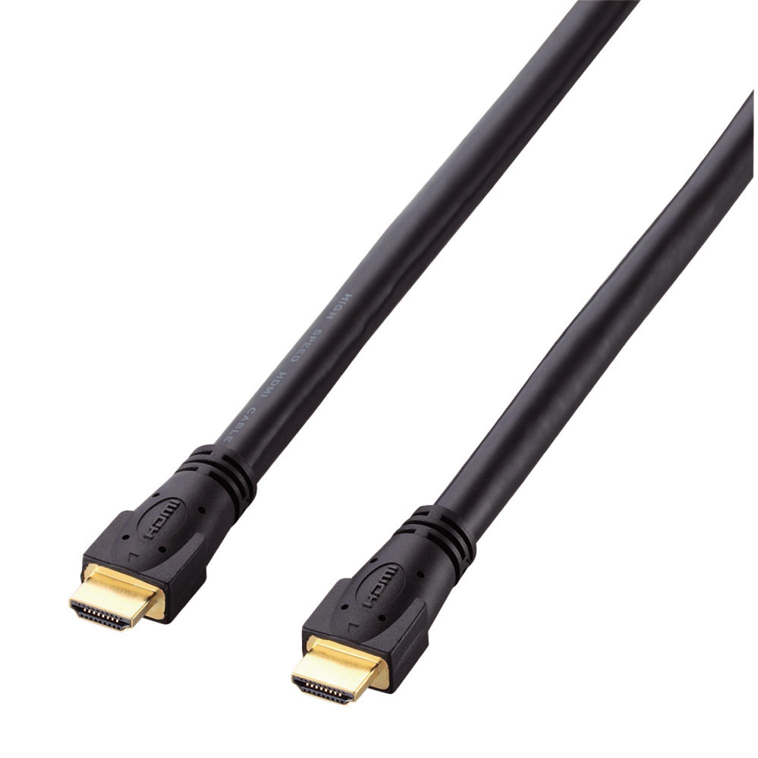 エレコム HDMI 有線テレビ 10m ハイスピード 黒いこと DH-固定ディスク13A100BK