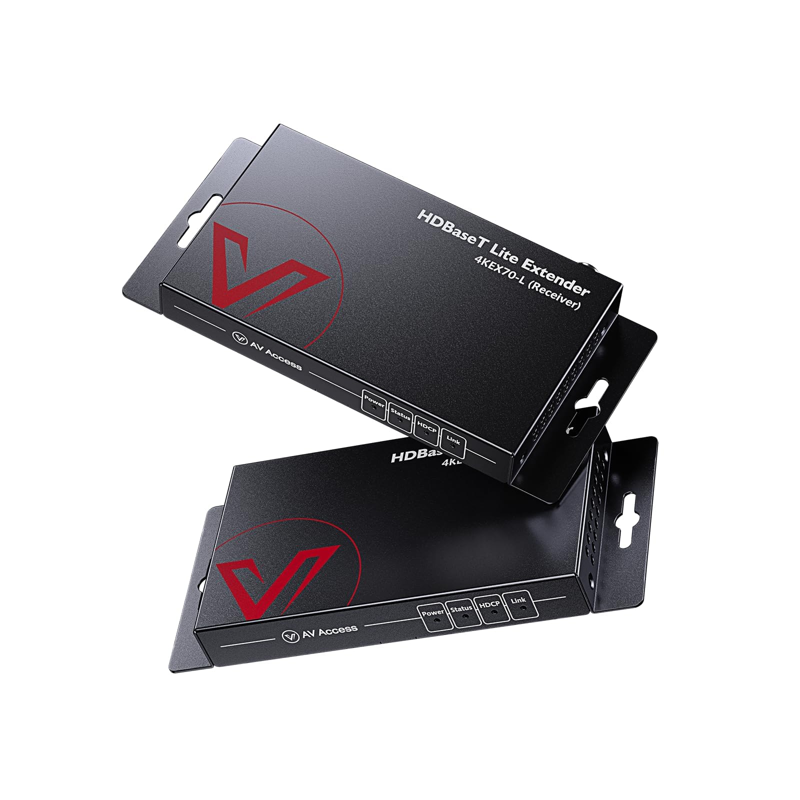 AV Access HDMI エクステンダー 4K@60サイクル、HDMI lan エクステンダー， RJ45ローカルエリアネットワーク 押しひろげる、最大限度受け支える 70M イーサネット Cat6/Cat7 網状組織 有線テレビ伝わらす不一致、CEC、EDID および POE 役立つことを受け支える HDMI エク