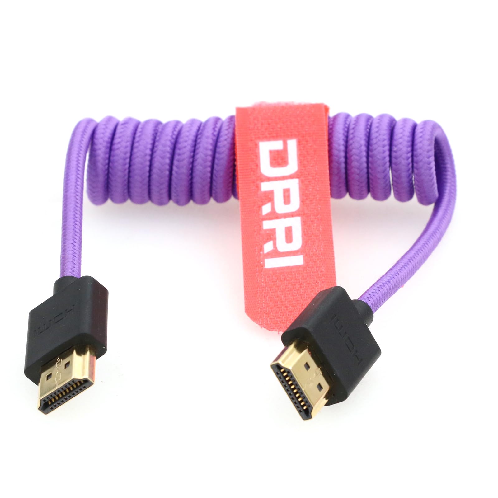 DRRI ワイヤレストランスミッター 4K 60サイクル HDMI to HDMI 2.1 編組有線テレビ A7RV Panasonic Lumix S5II Ninja V 管する用 スマートフォン・タブレット-スマートフォン・携帯電話アクセサリー-ケース・カバー