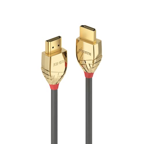 LINDY 3m GOLD LINE HDMI 2.1 Type-A有線テレビ(型番:37603)