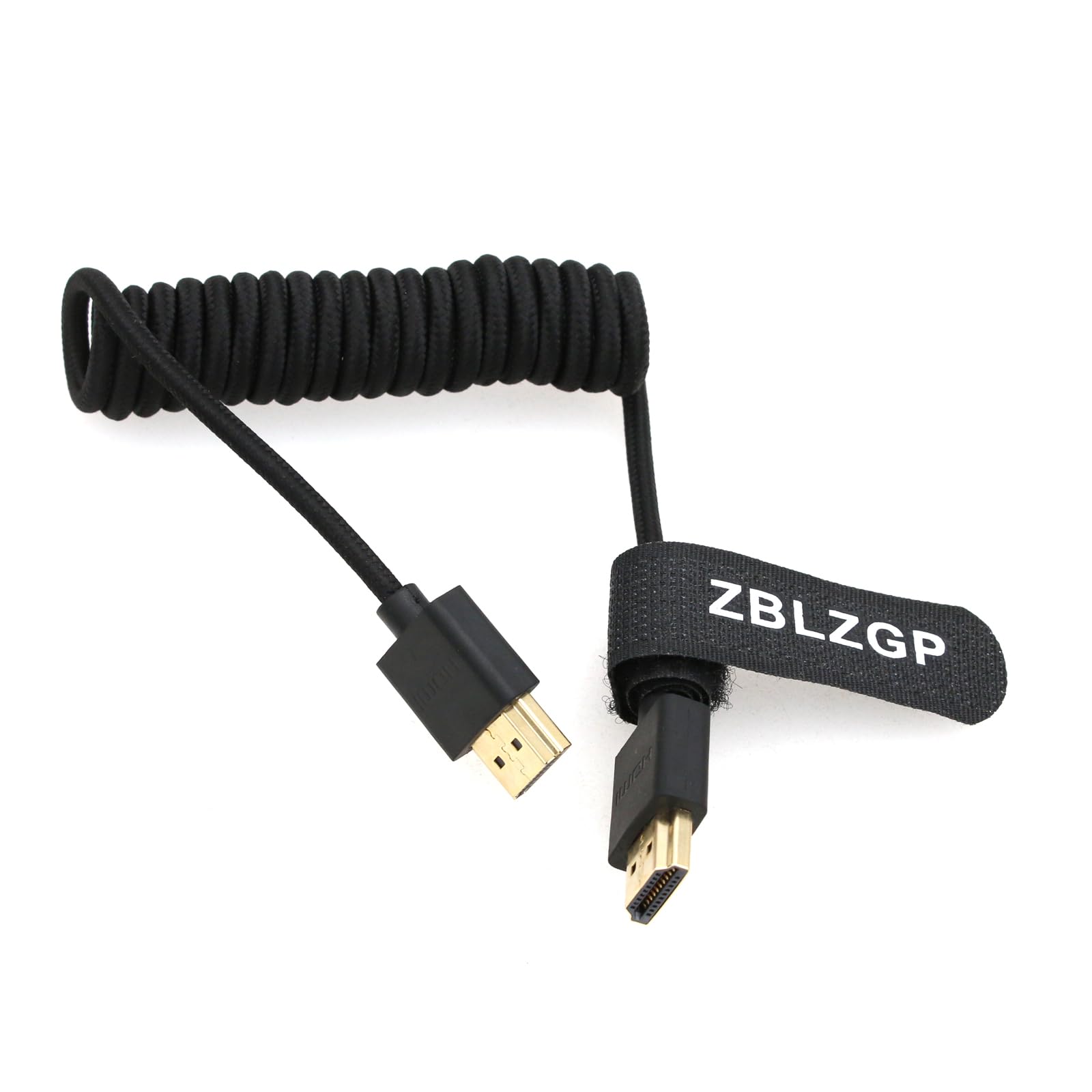 ZBLZGP 8K HDMI有線テレビ 編組巻き状 HDMI Type A HDMI 2.1 Sony Canon R5 Nikon Blackmagic Pocket Cinema 写真機用 スマートフォン・携帯電話アクセサリー-ケース・カバー