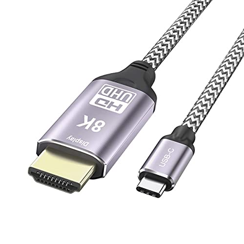NFHK HDMI 2.0ディスプレイモニターケーブルコネクタ1.8MからUSB4 USB-C手合いC出どころ