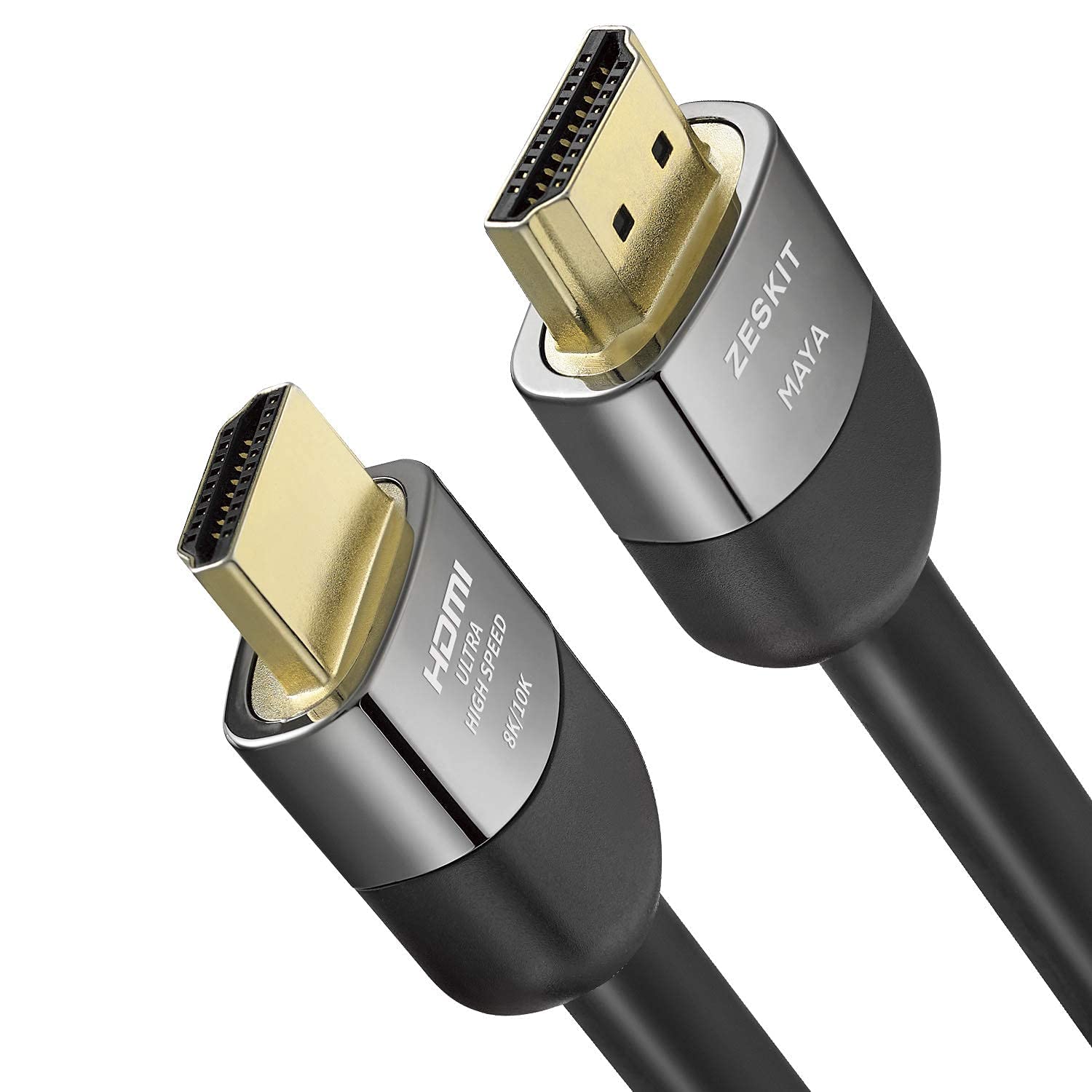Zeskit Maya 2.1 HDMI有線テレビ 20フート 7m CL3 壁付き添い人 4K120 8K 48Gbps ゲーミング eARCイーサネット 御墨付き 超弾丸道路 HDR VRR HDCP 2.2 2.3 Dolby Vision Atmos Soundbar RTX Apple TV Xbox なおなお書き5に相応う