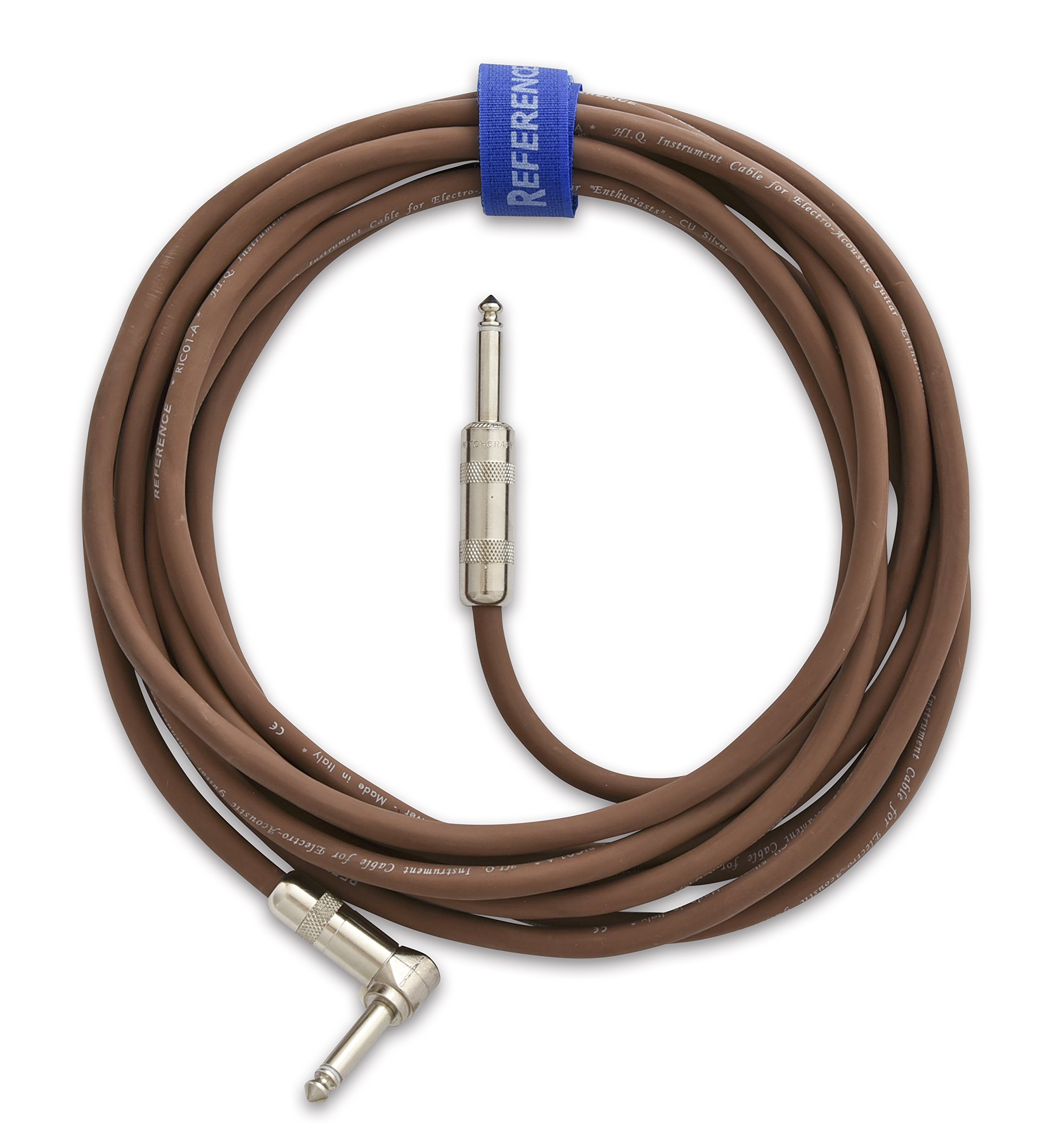 Reference Cables RIC01-A アコースティック用 茶 引っ切りない-Ｌ字 3m