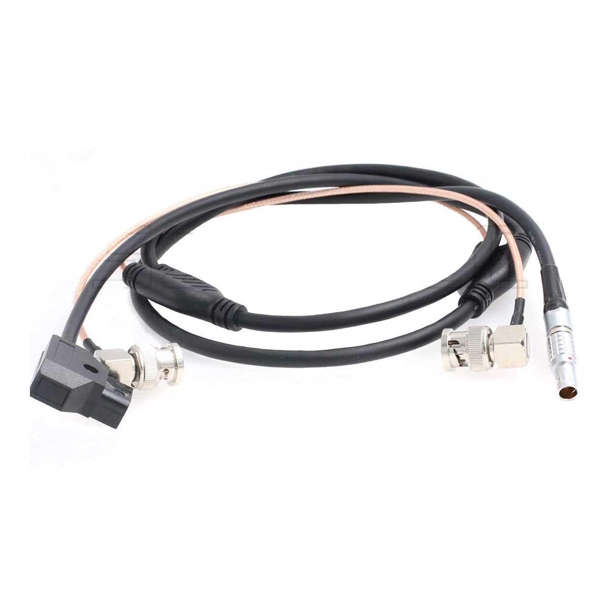 SZRMCC Zacuto KameleonEVF用の0B4ピンおよびBNC-BNC電源およびSDIビデオケーブルへのDタップ|T.M.Bストア