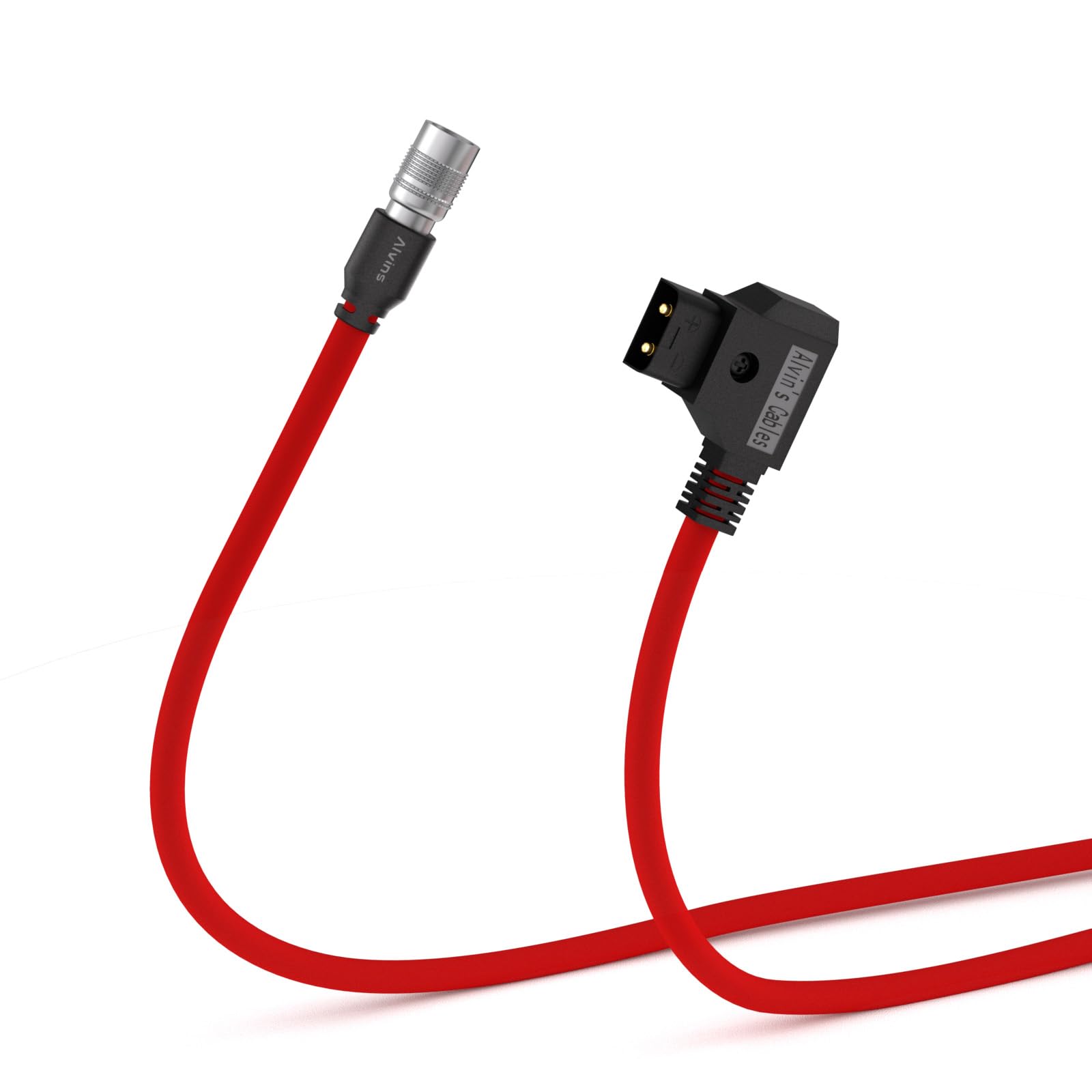 Alvin's Cables Sound Device の MixPre 688、ZAXCOM、Zoom F8 用の D-Tap からヒロセ 4 ピン オス型への電源ケーブル、超柔軟で可撓性があり、長さ 45cm