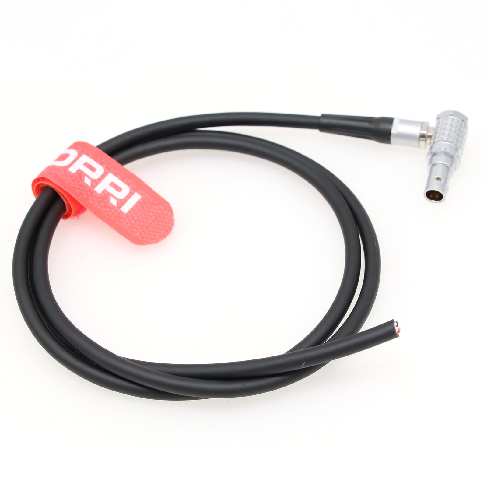DRRI ライトアングル 2ピン オス - フライングリードケーブル Teradek Bond ARRI RED Paralinx Preston Switronix SmallHD用|T.M.Bストア